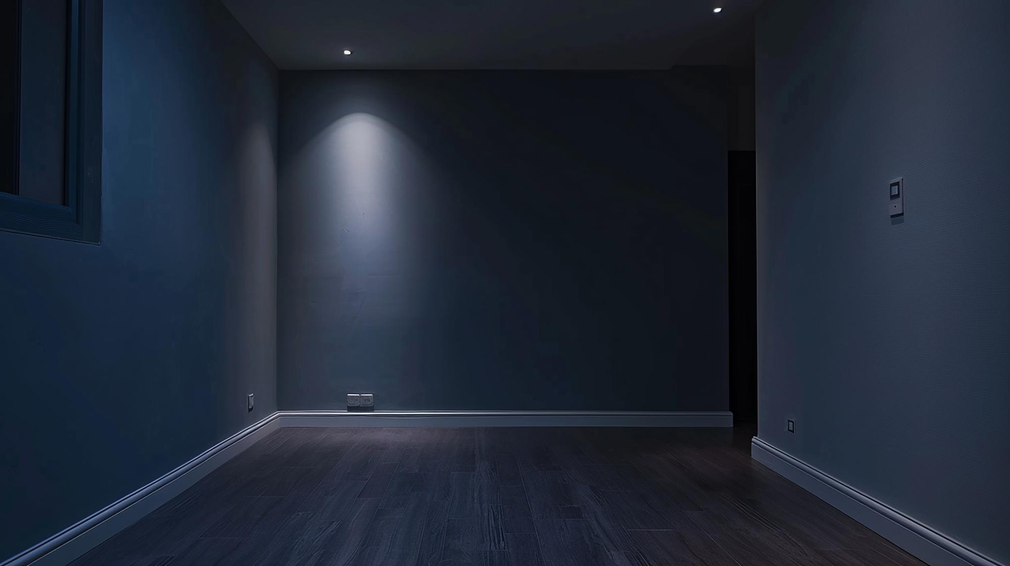 empty staged apartment before